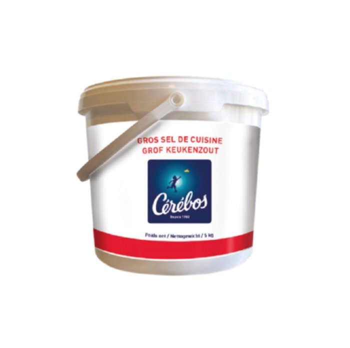 Cerebos Gros sel 5kg/Seau