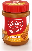 Pâte à Tartiner Speculoos Crunchy Lotus 380g/Pot