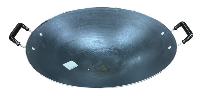 Poêle Chinois Aluminium 38cm de diamètre 11cm de hauteur