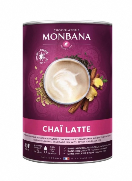 ChaÏ Latté Préparation Pour Boisson Au The Noir Monbana 1kg