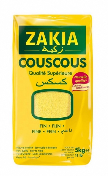 Semoule Fine de Couscous Qualité Supérieure 5Kg/Sac 